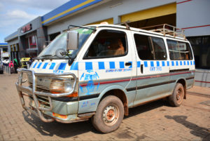 A Taxi in Kampala